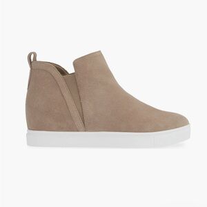 Blondo Georgette Boot - women Size 7 - Waterproof Hidden Wedge Heel Pink Suede